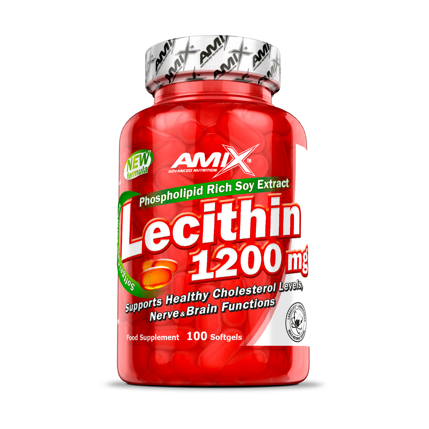 Amix Lecithin 1200 mg 100 kapslí