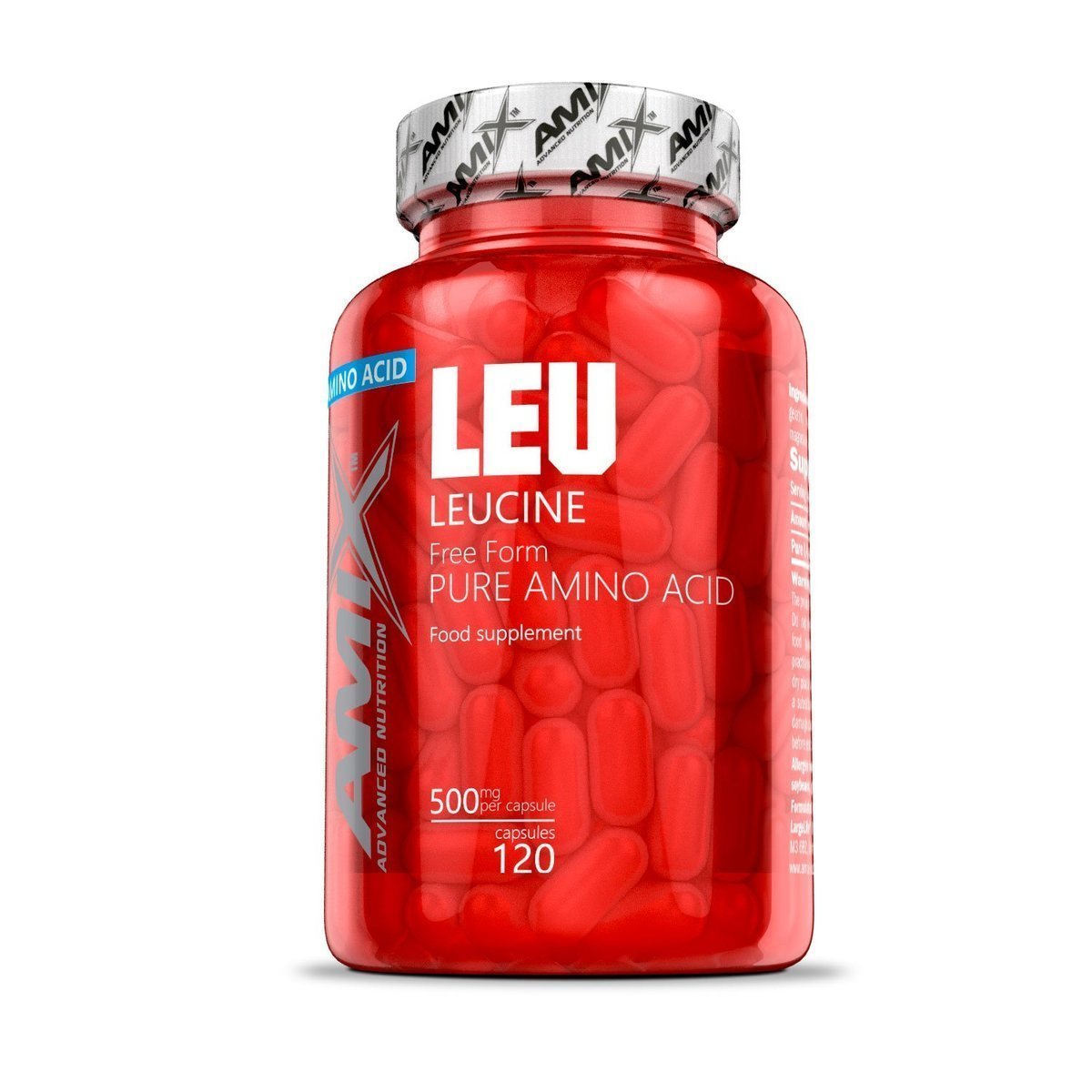 Amix L-Leucine 120 kapslí