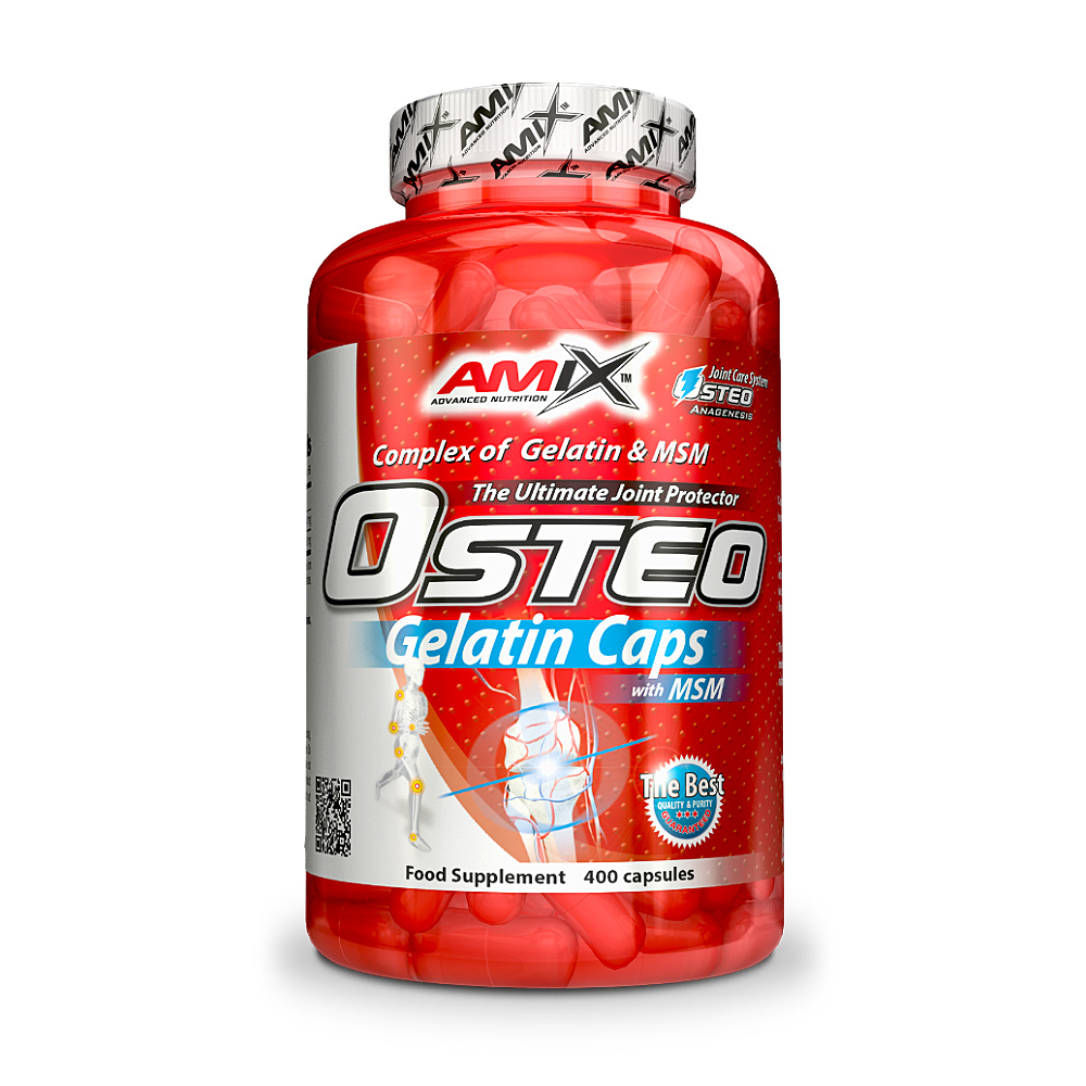 Amix Osteo Gelatin + MSM , 400cps