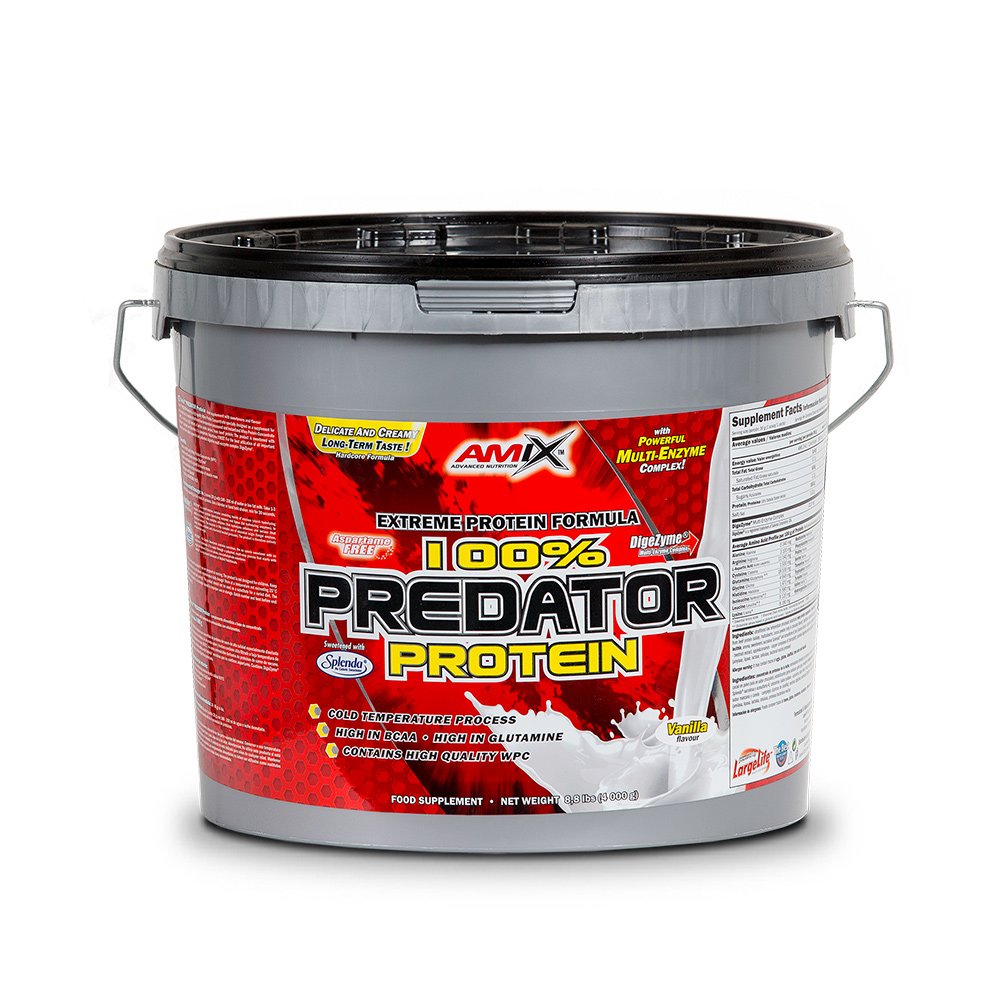 Amix 100% Predator Protein, 4000g, Cookies Cream