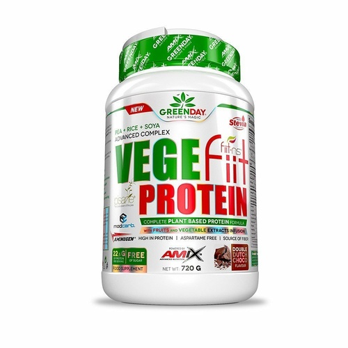Amix Vege-Fiit Protein - 720g - Double Chocolate