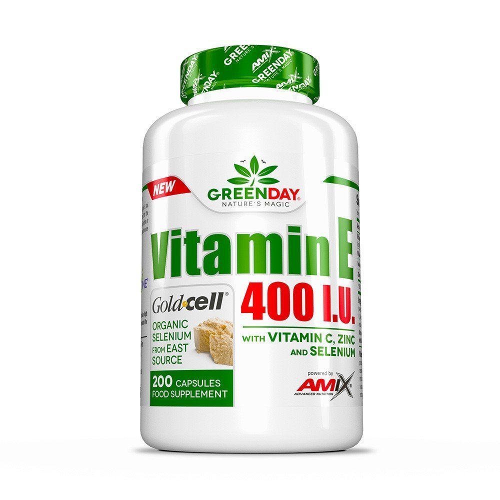 Amix Vitamin E 400 I.U. LIFE+, 200cps
