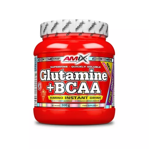Amix L-Glutamin + BCAA 300g - Cola