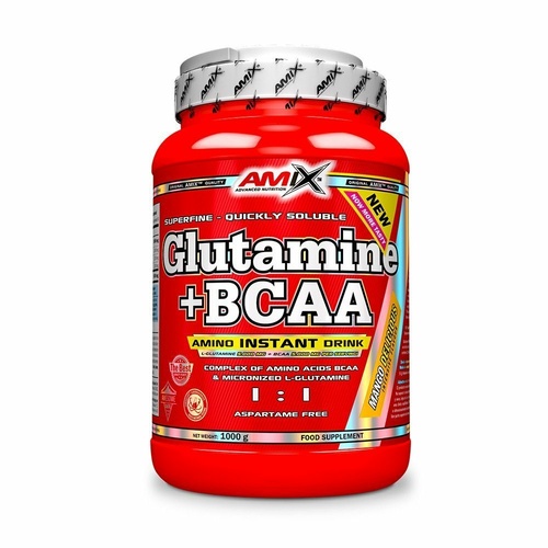 Amix L-Glutamine + BCAA 1000g - Cola