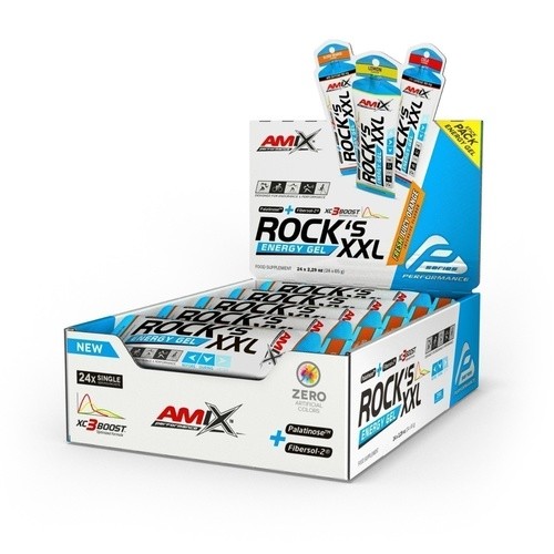 Amix Rock's Energy Gel XXL - 24x65g - Orange