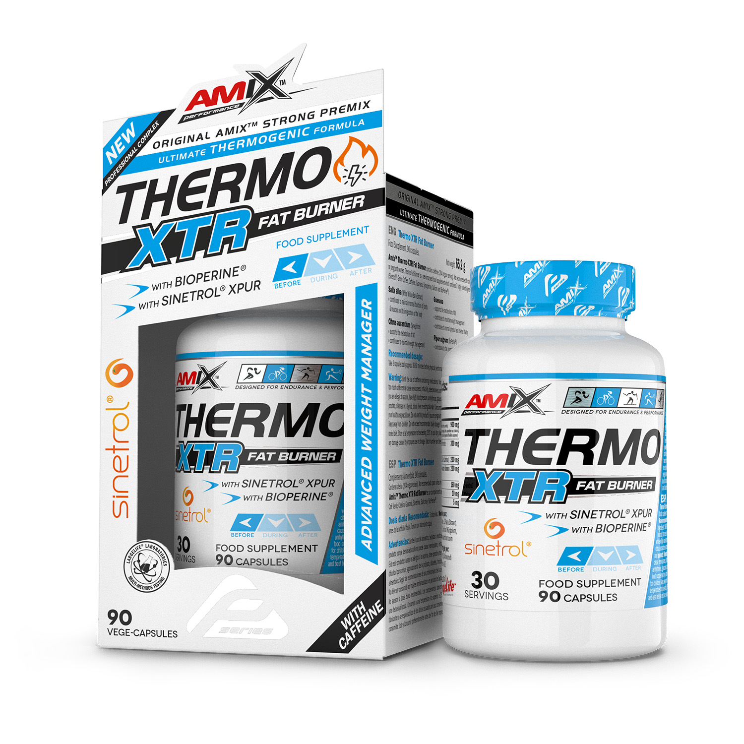 Amix Thermo XTR Fat Burner, 90cps