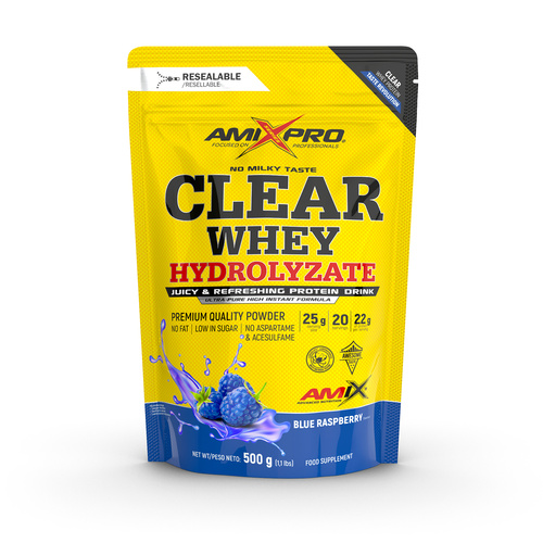 AmixPro Clear Whey Hydrolyzate - 500g - Blue Raspberry