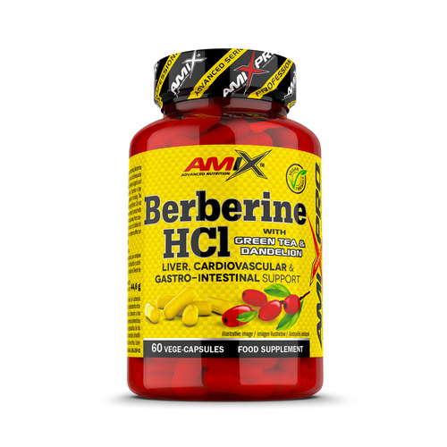 AmixPro Berberine HCl with GreenTea & Dandelion