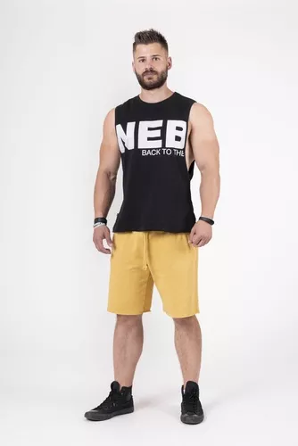 Nebbia Be rebel! šortky 150 - mustard - L
