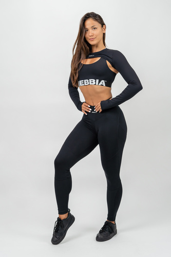 Nebbia Fitness bolero s dlouhým rukávem TRUE HERO 257