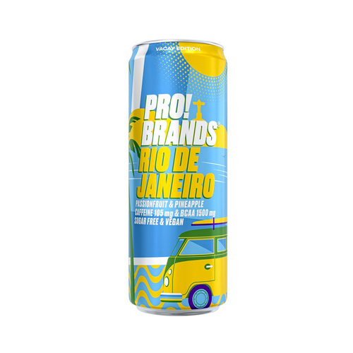 Pro!Brands BCAA Drink 330ml - Rio Janeiro - Passion fruit/Ananas expirace 12/24